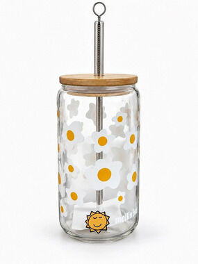revol Floral Glass Food Storage Jar